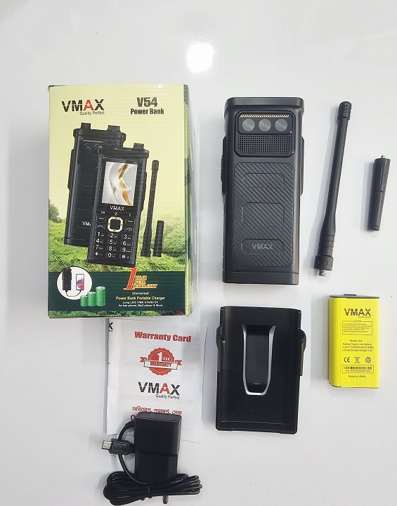 Vmax V54 4 SIM 6200mAh Power Bank Phone