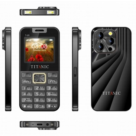 Titanic T25 3G Sim Button Phone
